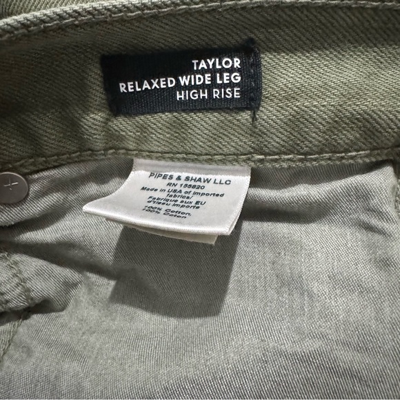 Veronica Beard Taylor relaxed wide leg high rise jeans size 32 - Picture 5 of 8